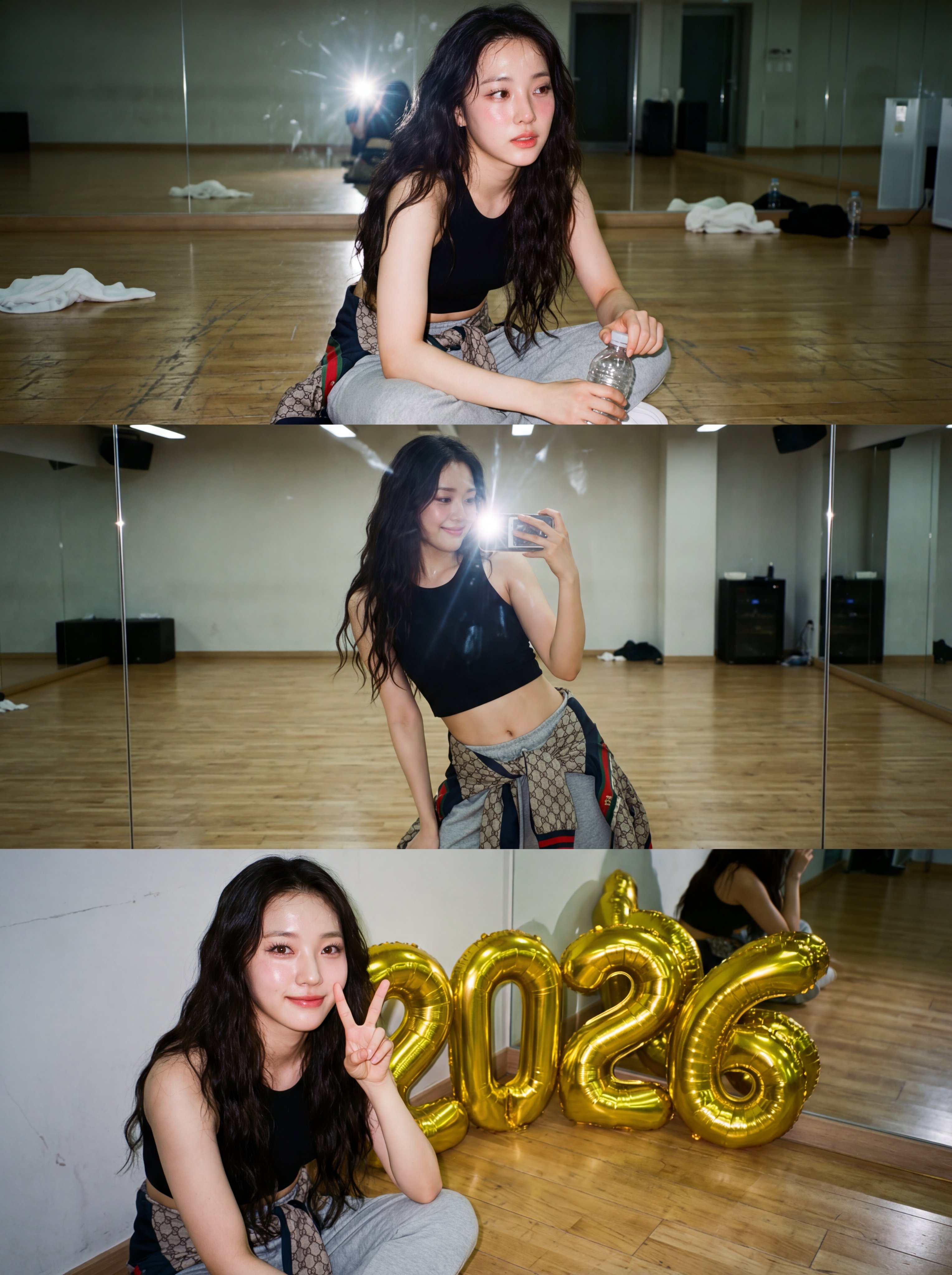 真实闪光下的练舞瞬间 1